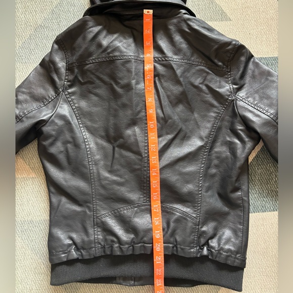 LA Coalition faux leather jacket (black, L) - Picture 5 of 7